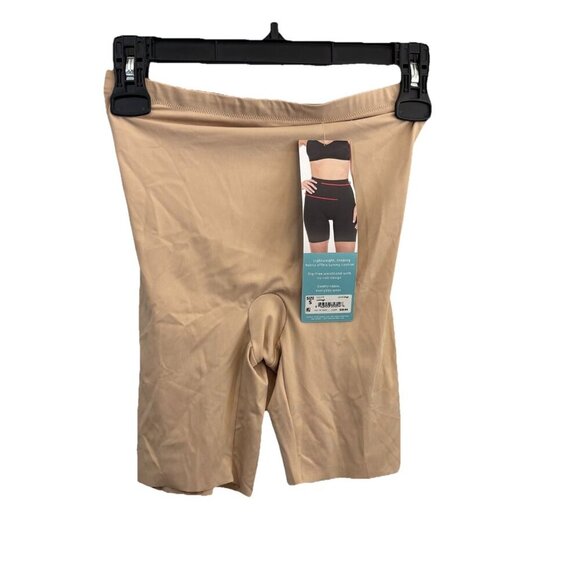 Assets by SPANX "Shaping Mid-Thigh Short" BEIGE Size Small - Picture 1 of 7